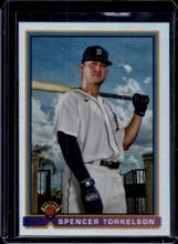 SPENCER TORKELSON 2021 BOWMAN CHROME RETRO REFRACTOR ROOKIE CARD