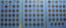 Collection Book of Lincoln Wheat Pennies w/ 1909 VDB, Almost Complete - 82 Coins total