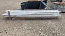Lot of Approx 350pc of 12' Synthetic Bed Moulding