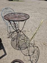 Vintage Metal Bistro Set