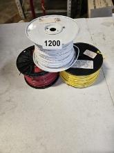 Ul 14 Ga 500 Ft Yellow Wire Ul 14 Ga 500 Ft Red Wire & Etl 18/2 Cl2 Bstat Whire Wire 500ft