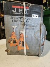 Jet Equipment & Tools Shop Stands 6 Tone Capacity