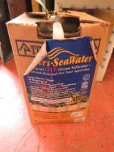 Shop Made Filter Box & 4.4 Gallons of Nutri Seawater