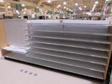 MADIX WALL SHELVING - 60IN TALL 18/18 12FT RUN - SOLD BY THE FOOT