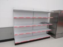 2023 MADIX WALL SHELVING 78IN TALL 20/20 - 8FT RUN - SOLD BY THE FOOT