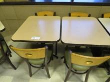 SET OF 24X30 TABLE WITH 2 CHAIRS