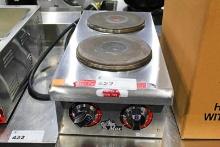 STAR MAX 12IN. ELECTRIC 2-EYE HOT PLATE