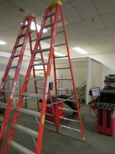 12FT WERNER FIBERGLASS LADDER