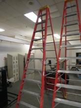 12FT WERNER FIBERGLASS LADDER