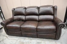 Discovery Real Leather Power Sofa