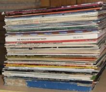 Huge Collection of Classic 12" Record Including Many by Roger Whittaker
